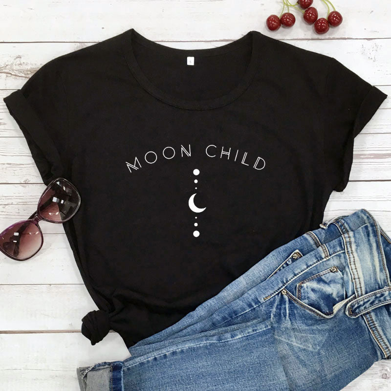 Moon Child 100% Cotton T-shirt