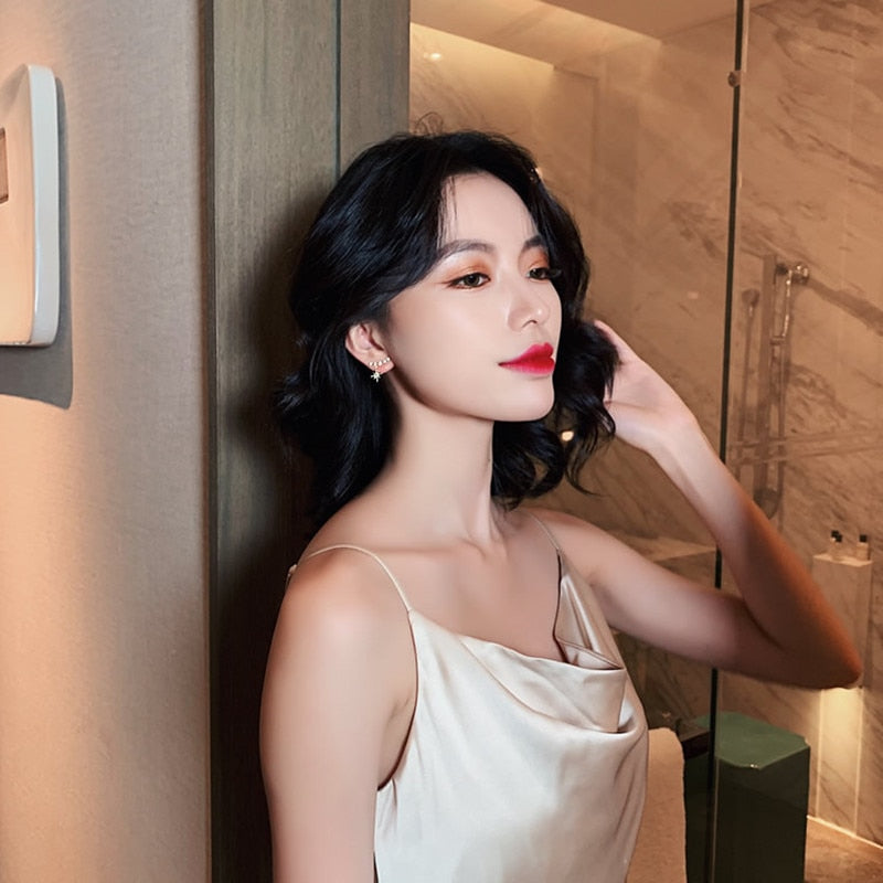 Star Crystal Ear Climber